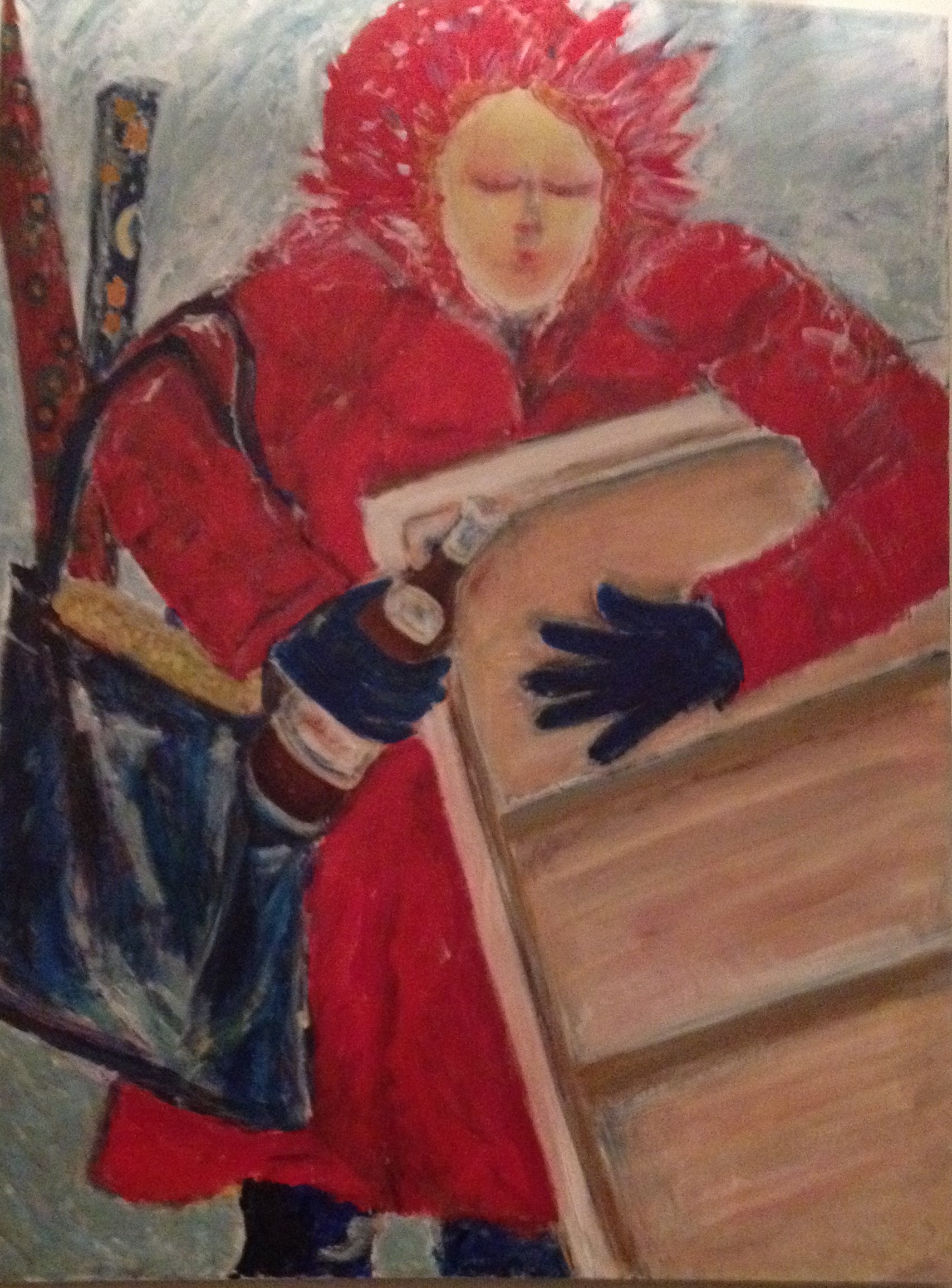 After the Mall painting by Antonia Weetman